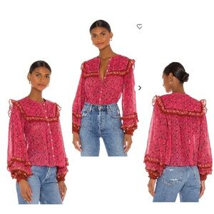 Jenna Printed Blouse